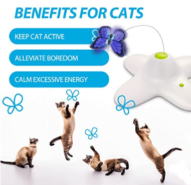 All for Paws Interactive Butterfly Toy